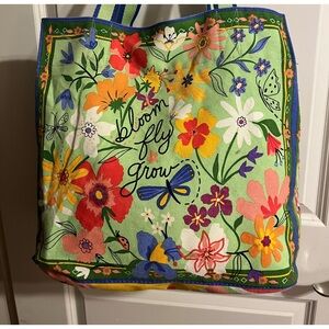 Brighton Printed Canvas Tote Bag